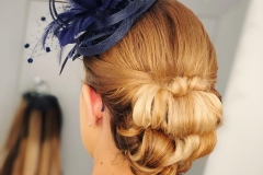 hair up wedding image